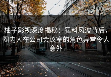 柚子影视深度揭秘：猛料风波背后，圈内人在公司会议室的角色异常令人意外